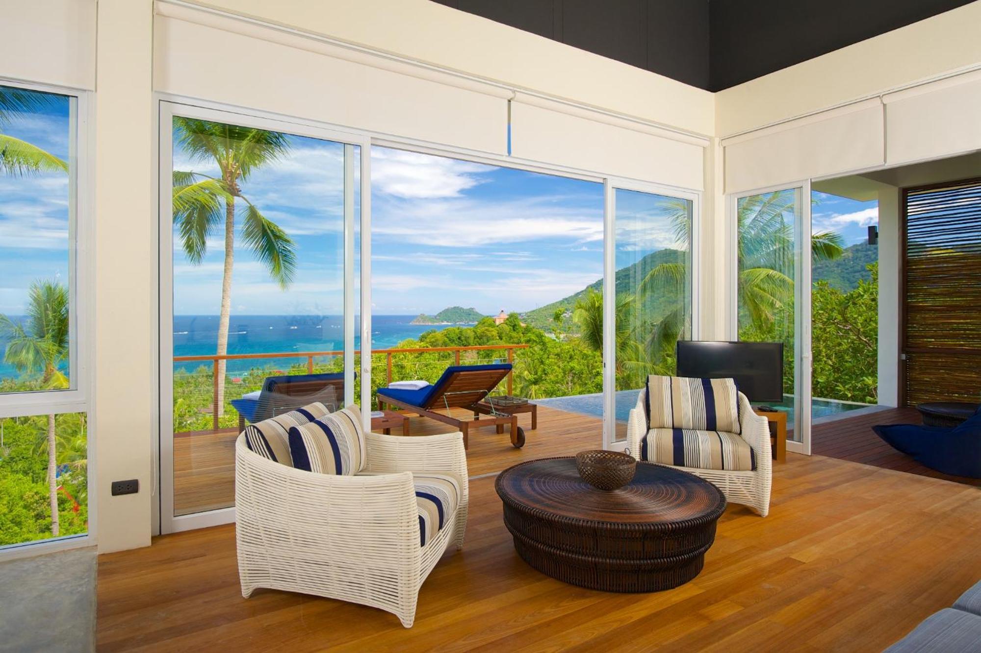 Overthemoon Luxury Pool Villas Koh Tao Exteriör bild