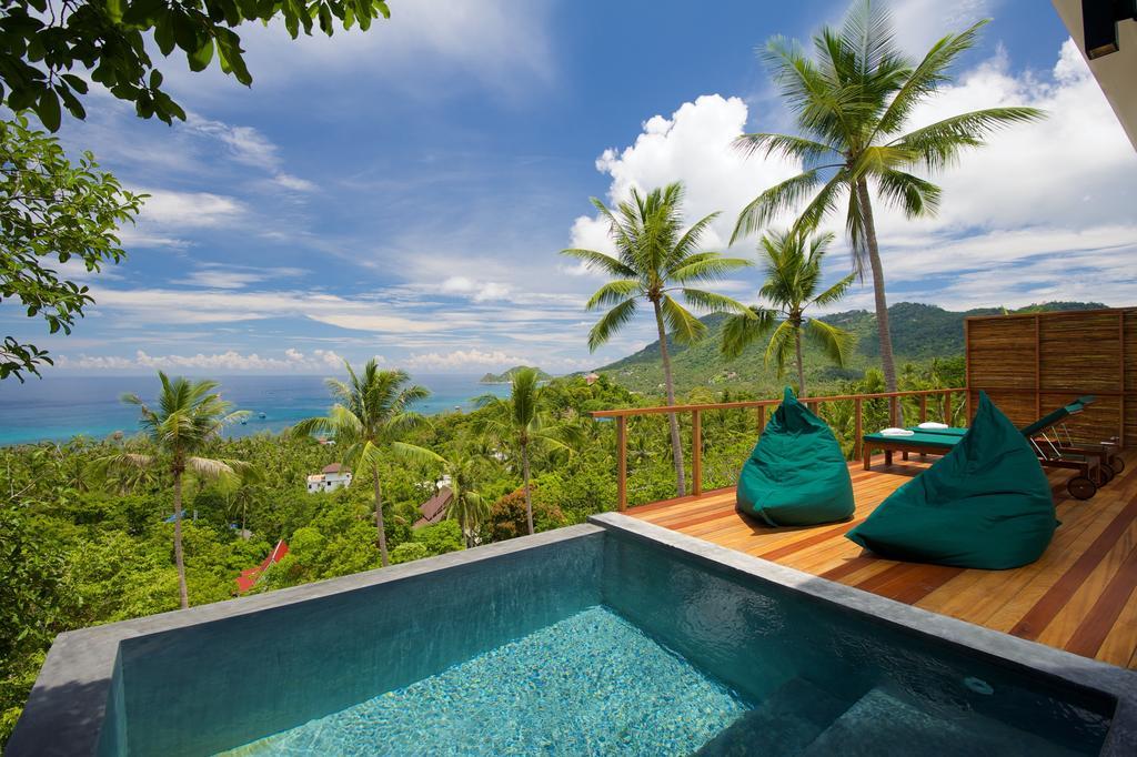 Overthemoon Luxury Pool Villas Koh Tao Rum bild