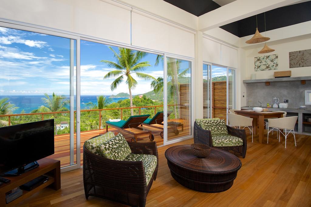 Overthemoon Luxury Pool Villas Koh Tao Rum bild